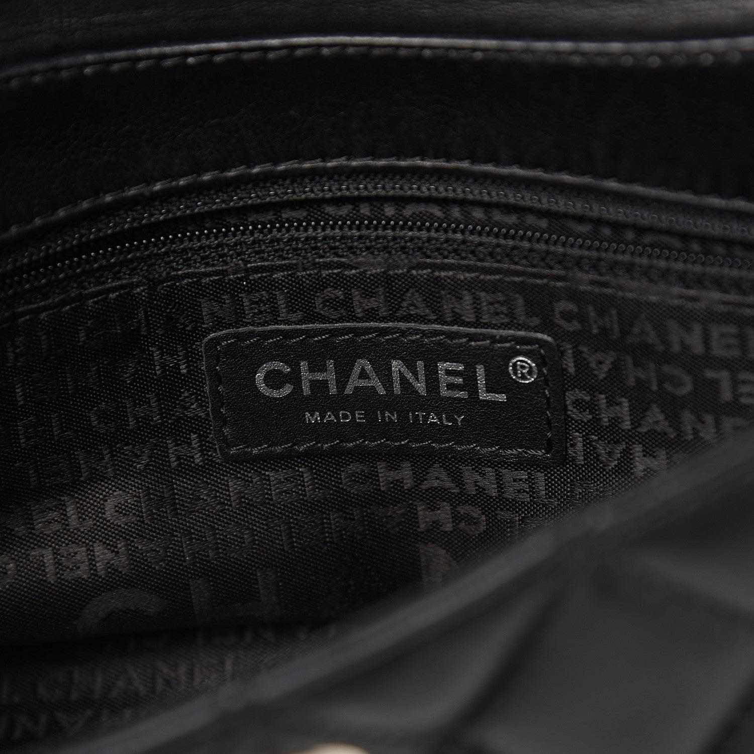 Chanel Lambskin Quilted Small Single Flap Black 5 of 10
