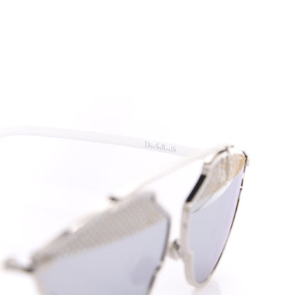 Christian Dior Studded So Real Sunglasses Silver White 5 of 10