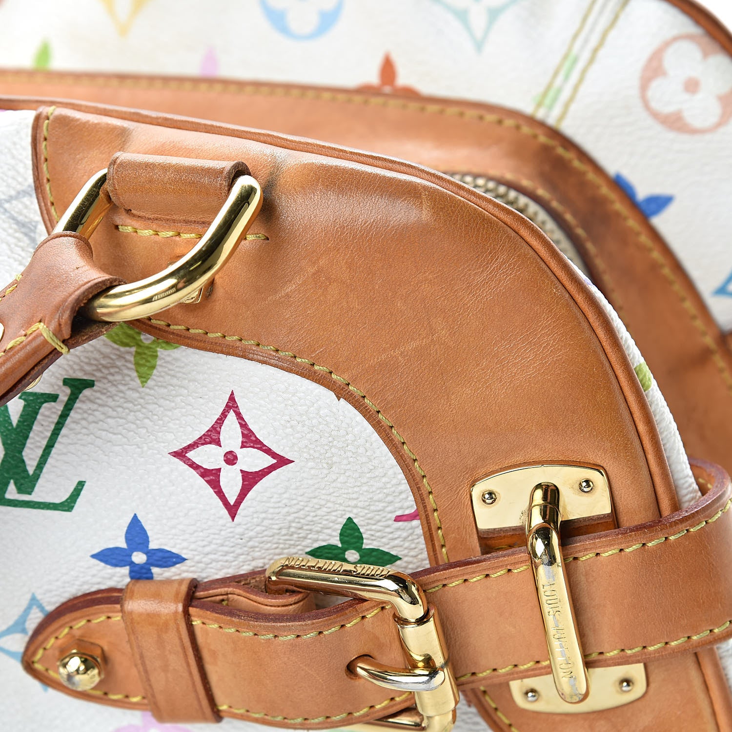 Louis Vuitton Monogram Multicolor Claudia White 22 of 22
