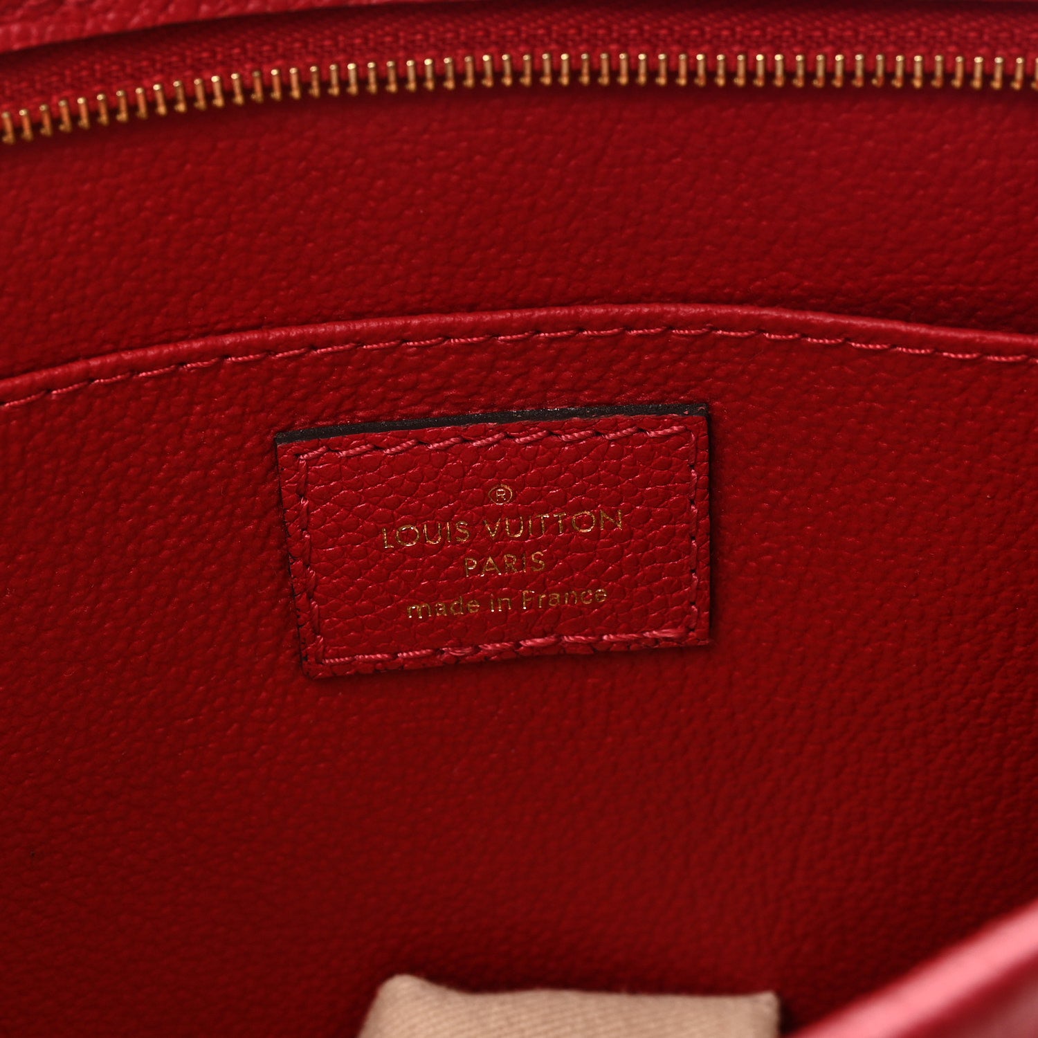 Louis Vuitton Empreinte Monogram Toiletry Pouch 26 Scarlet 6 of 6