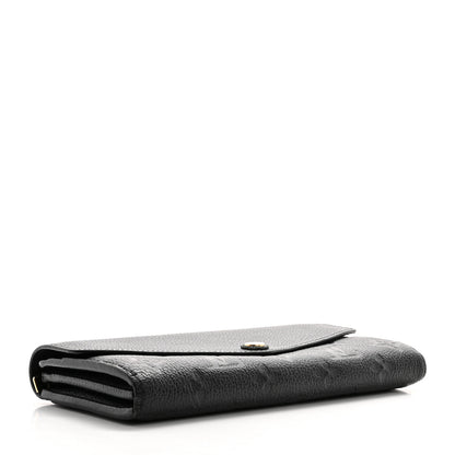 Louis Vuitton Empreinte Sarah Wallet NM Black 4 of 9