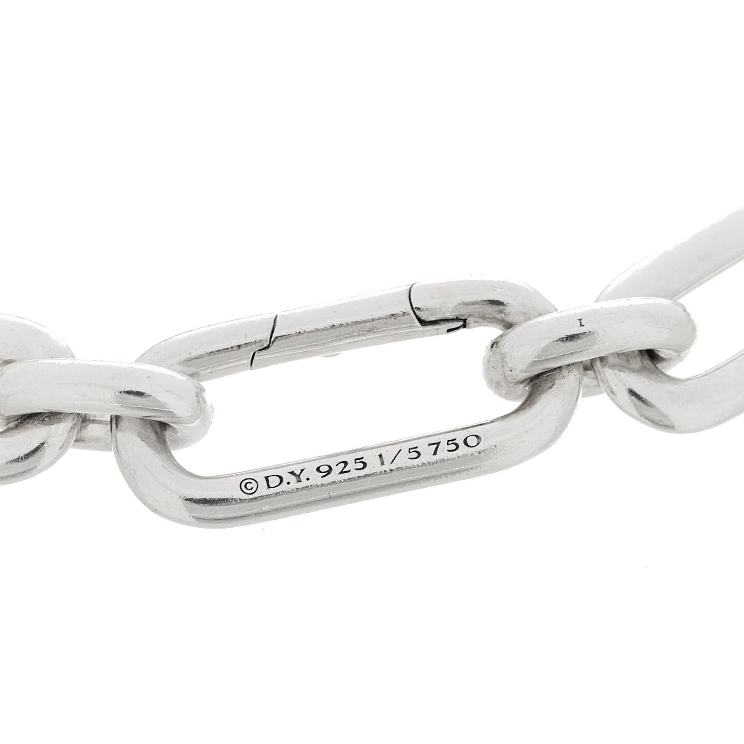 Sterling Silver 18K Yellow Gold Lexington Chain Bracelet