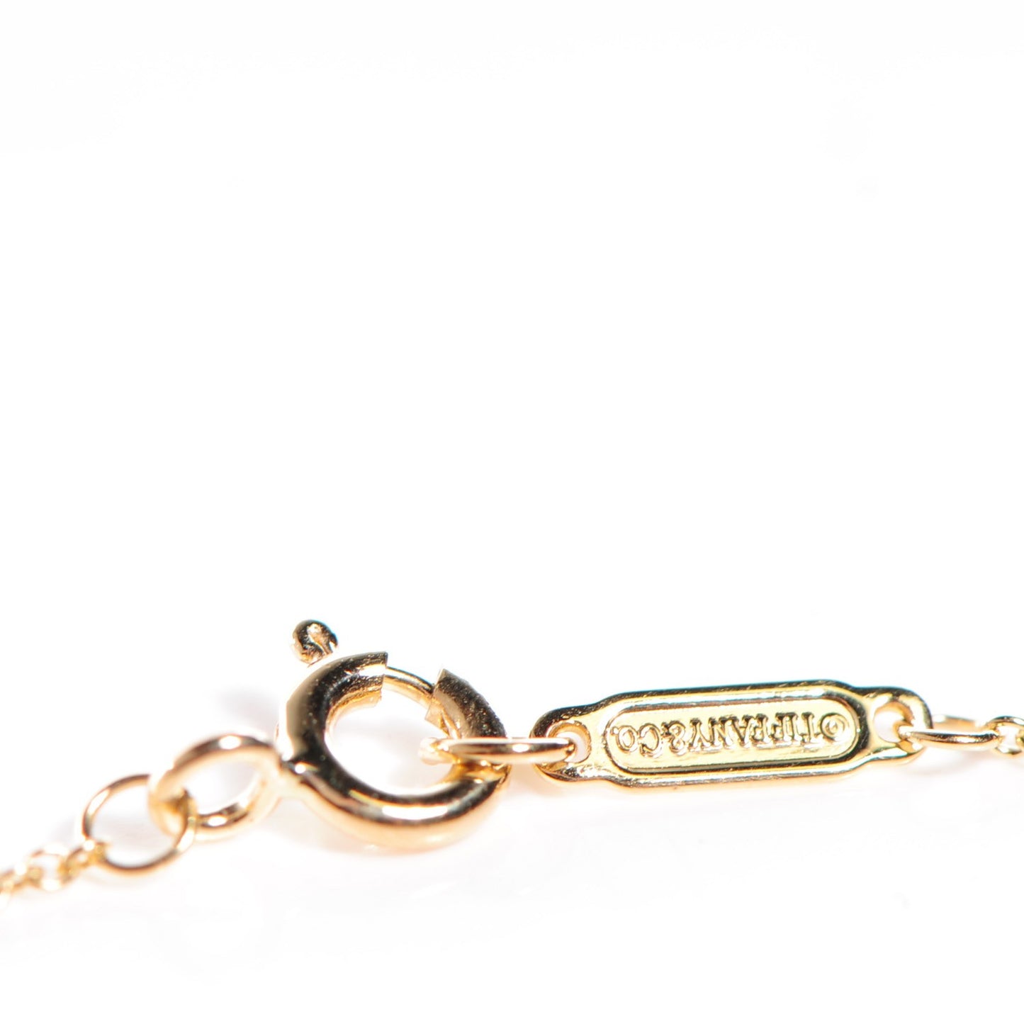 18K Yellow Gold Diamond Heart Pendant Necklace