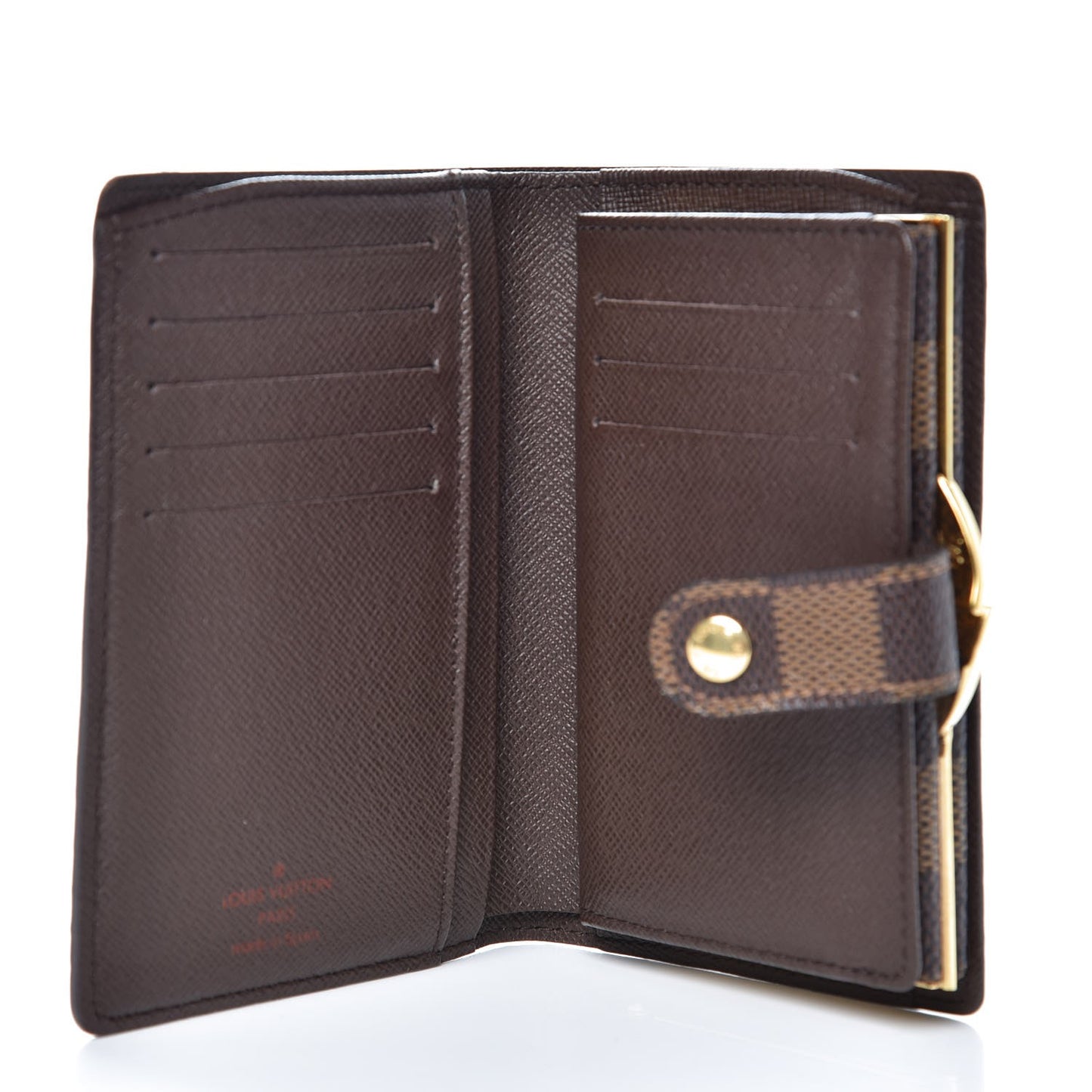Damier Ebene French Purse Wallet