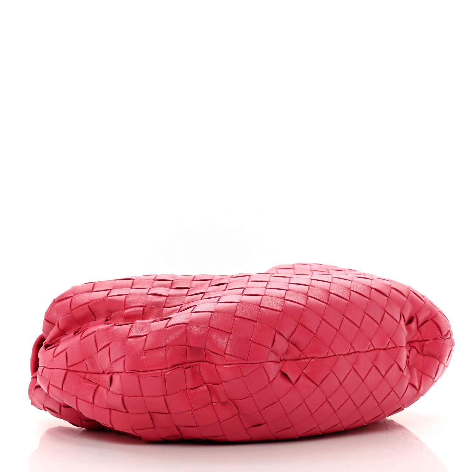 Bottega Veneta Nappa Intrecciato Teen Jodie Hobo Cranberry 4 of 9