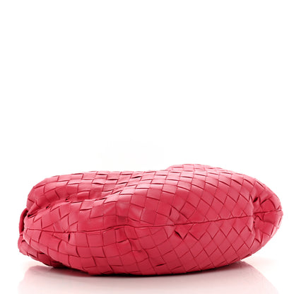 Bottega Veneta Nappa Intrecciato Teen Jodie Hobo Cranberry 4 of 9