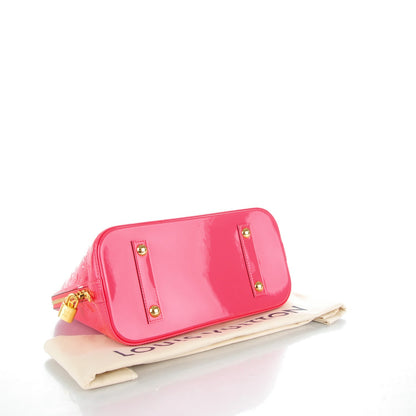 Louis Vuitton Vernis Alma PM Rose Litchi 4 of 7