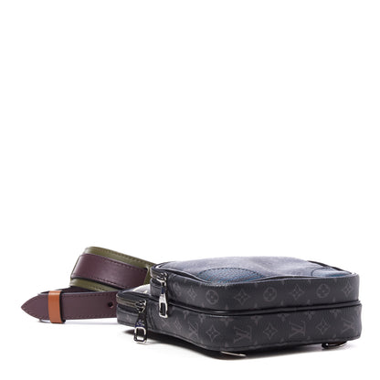 Louis Vuitton Monogram Eclipse Patchwork Amazone Sling Bag 3 of 7
