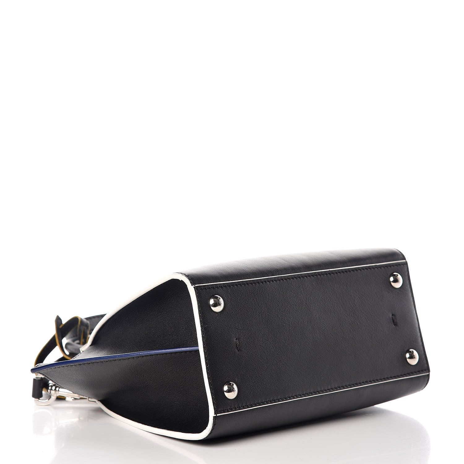 Fendi Vitello Dolce Mini 3Jours Tote Black 5 of 11