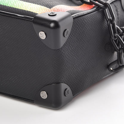 Louis Vuitton Taiga Rainbow Mini Soft Trunk Black 8 of 9