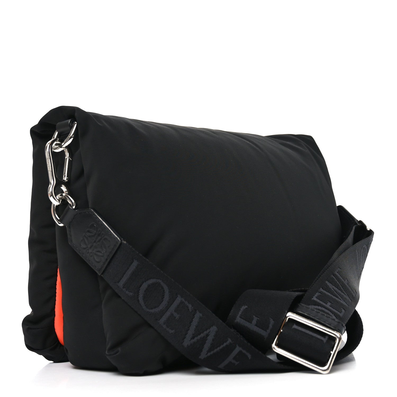 Loewe Nylon Medium Goya Puffer Bag Black 3 of 9