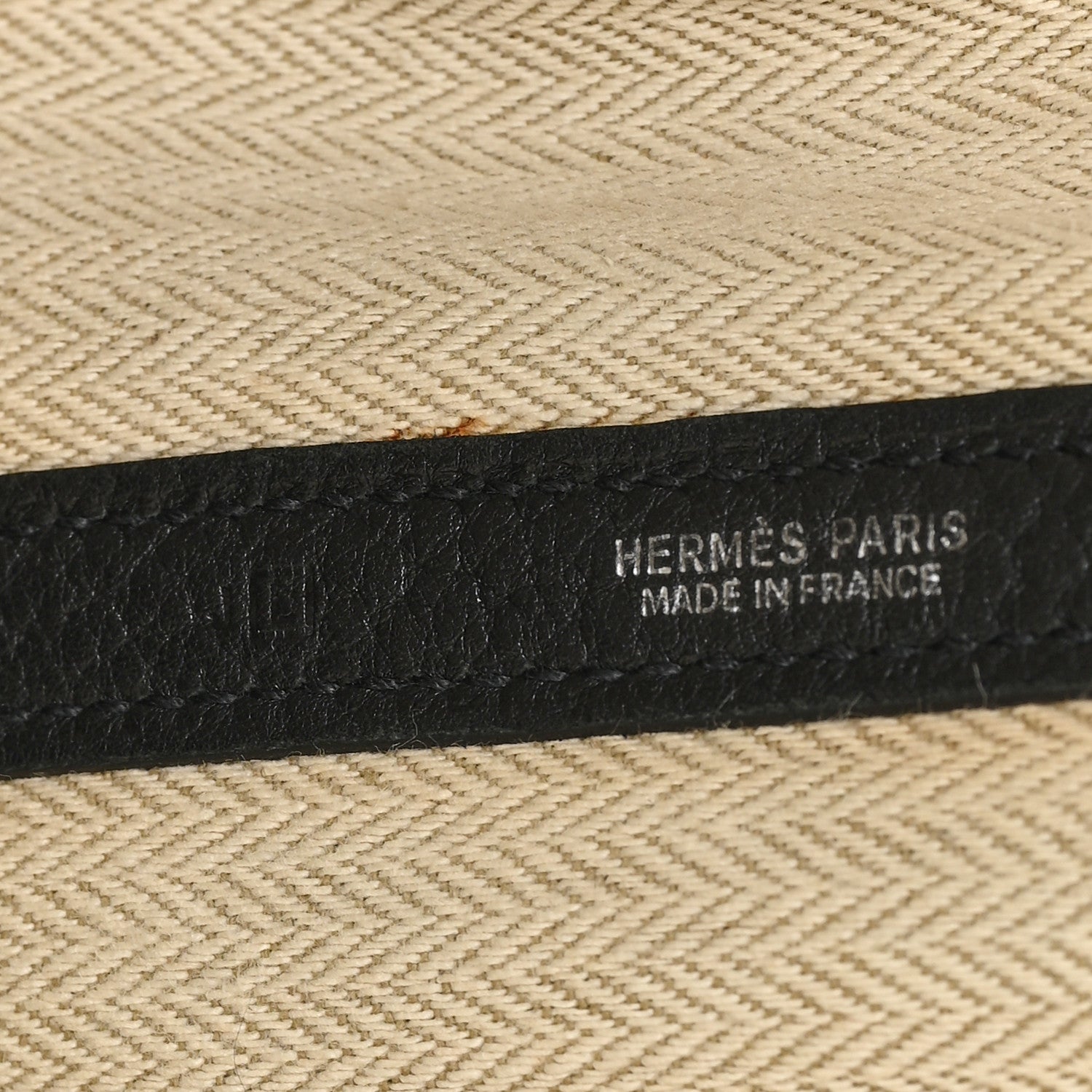 Hermes Negonda Garden Party Tote 36 MM Black 6 of 10