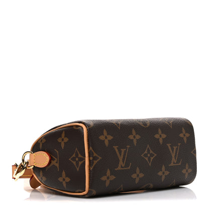 Louis Vuitton Monogram Nano Speedy Bandouliere 3 of 9