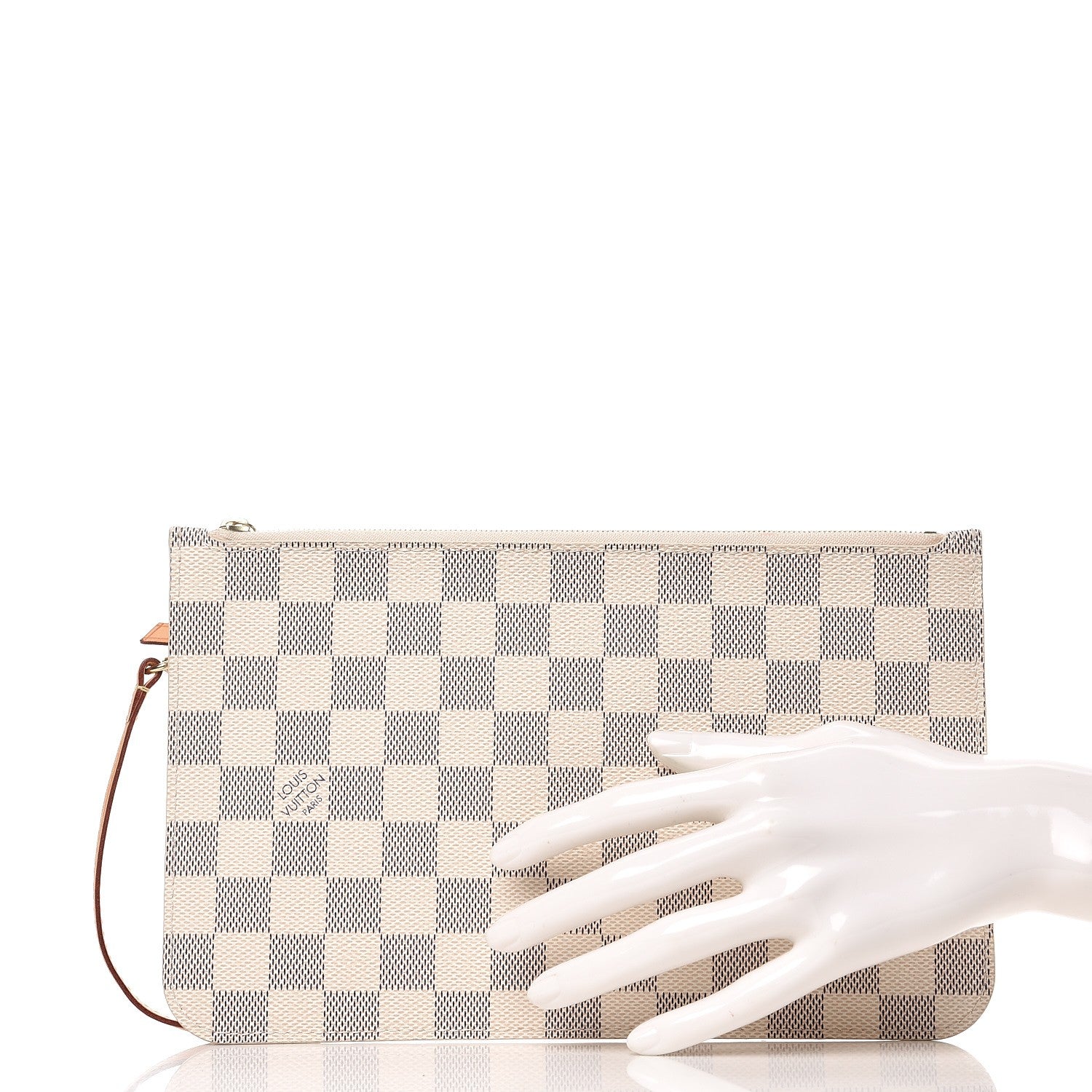 Louis Vuitton Damier Azur Neverfull MM GM Pochette 2 of 7