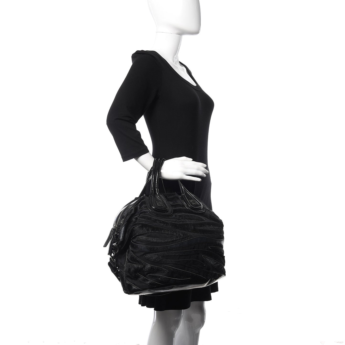 Calf Hair Medium Nightingale Black