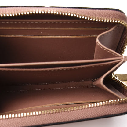 Louis Vuitton Vernis Zippy Coin Purse Rose Velours 4 of 9
