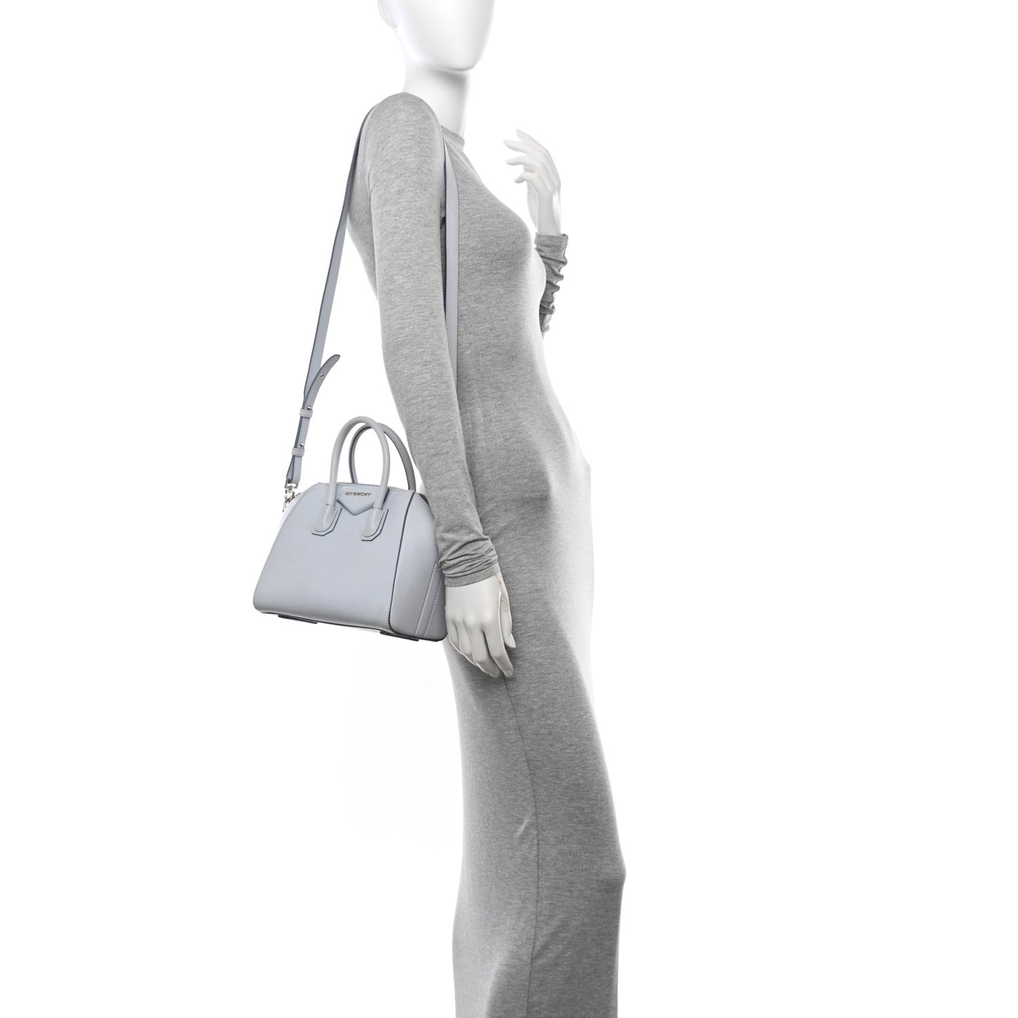 Sugar Goatskin Mini Antigona White