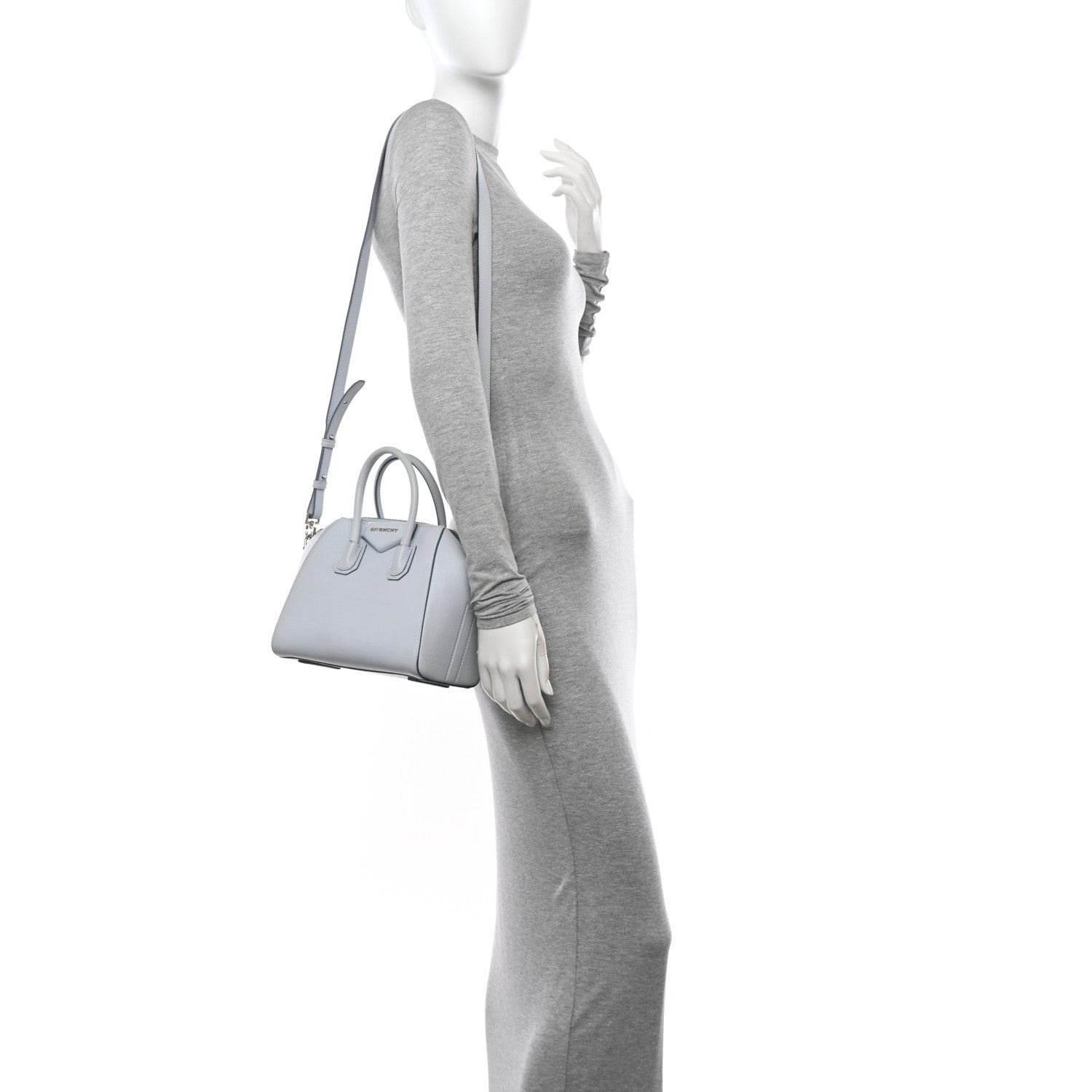 Givenchy Sugar Goatskin Mini Antigona White 2 of 16