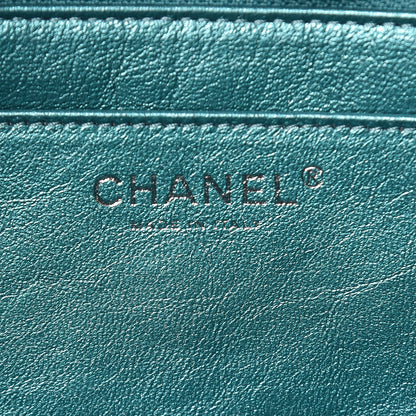 Chanel Metallic Calfskin Quilted Snake Chain 2.55 Reissue Flap Turquoise 6 of 15