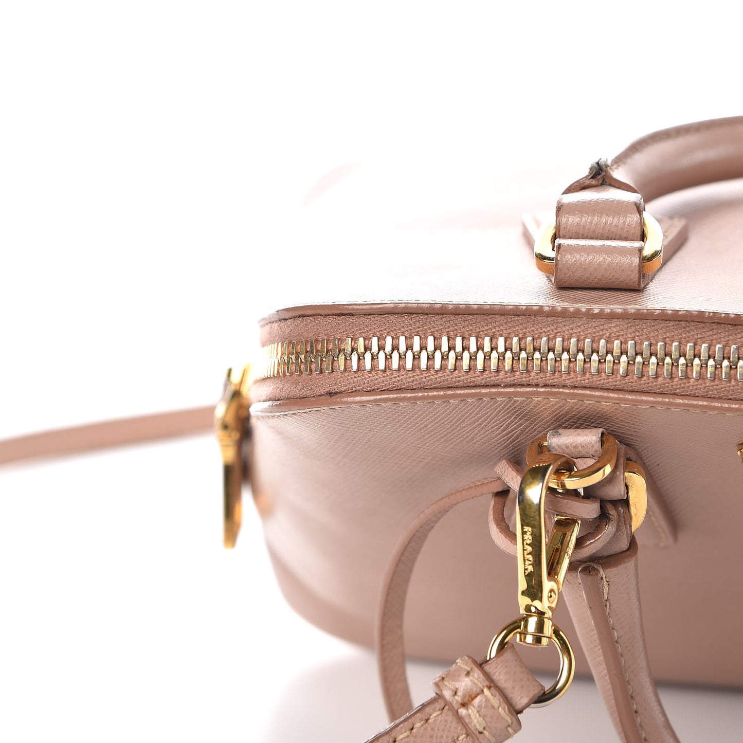 Saffiano Lux Small Promenade Tote Cammeo