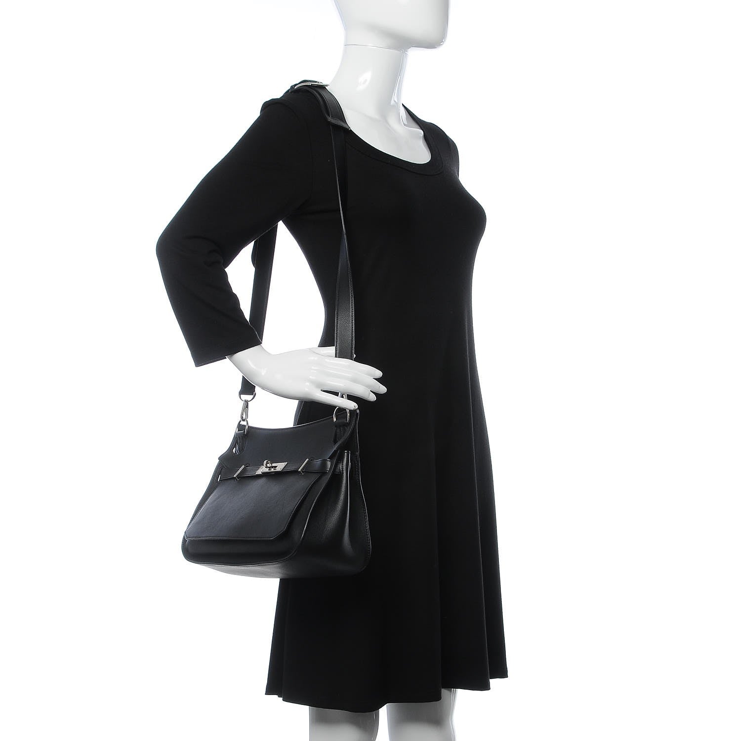 Hermes Swift Jypsiere 28 Black 2 of 8