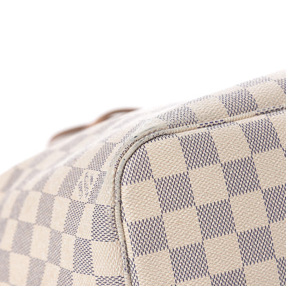 Louis Vuitton Damier Azur Neo Neverfull MM Rose Ballerine 27 of 31