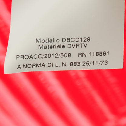 Versace Patent Borsa Couture Shoulder Bag Rosso 8 of 8