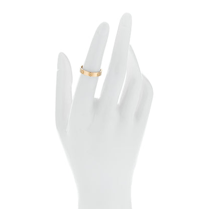 Cartier 18K Yellow Gold 3.5mm LOVE Wedding Band Ring 51 5.75 2 of 4