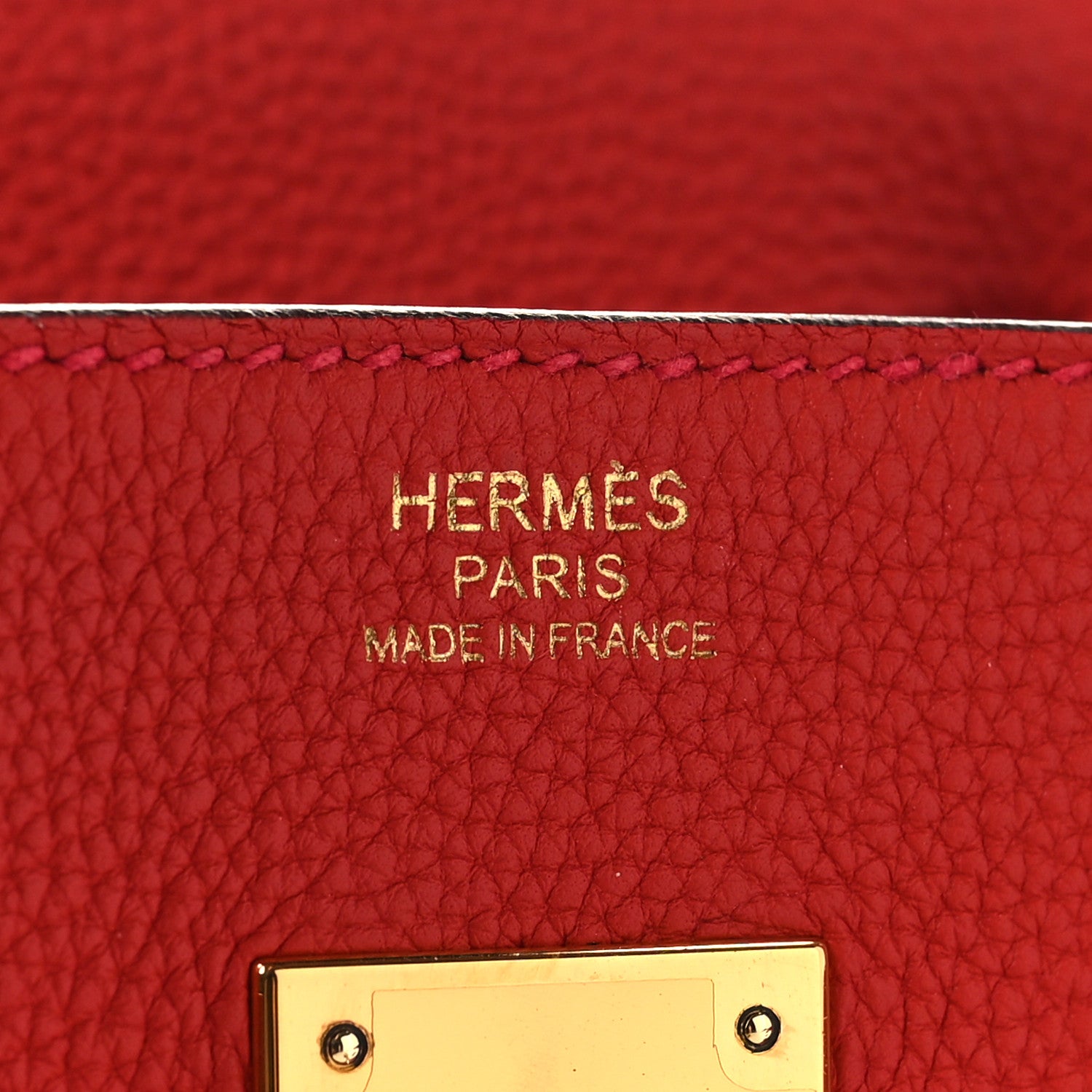 Hermes Togo Birkin 30 Rouge Tomate 6 of 12