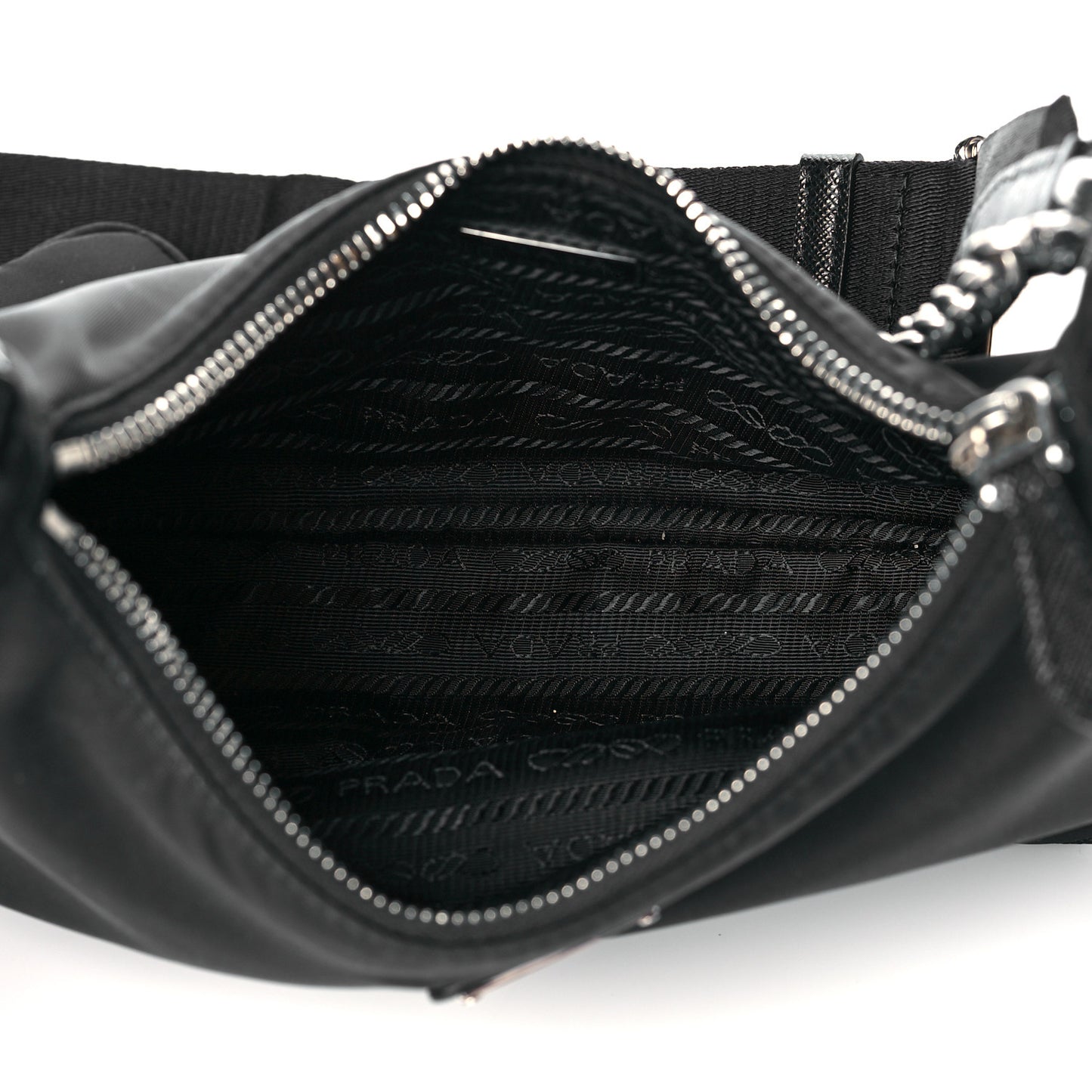 Nylon Re-Edition 2005 Shoulder Bag Black