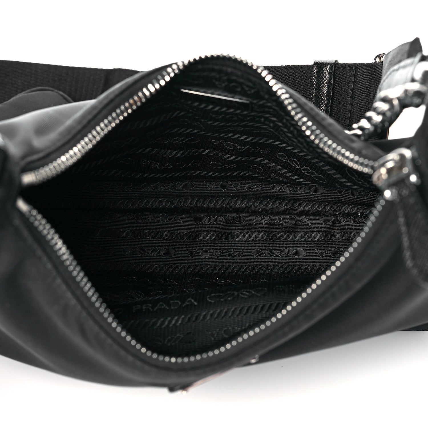 Prada Nylon Re-Edition 2005 Shoulder Bag Black 5 of 11
