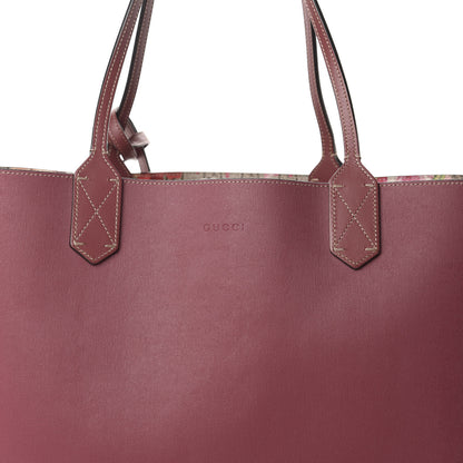Gucci GG Supreme Monogram Blooms Medium Reversible Tote Beige Multicolor Dry Rose 18 of 18