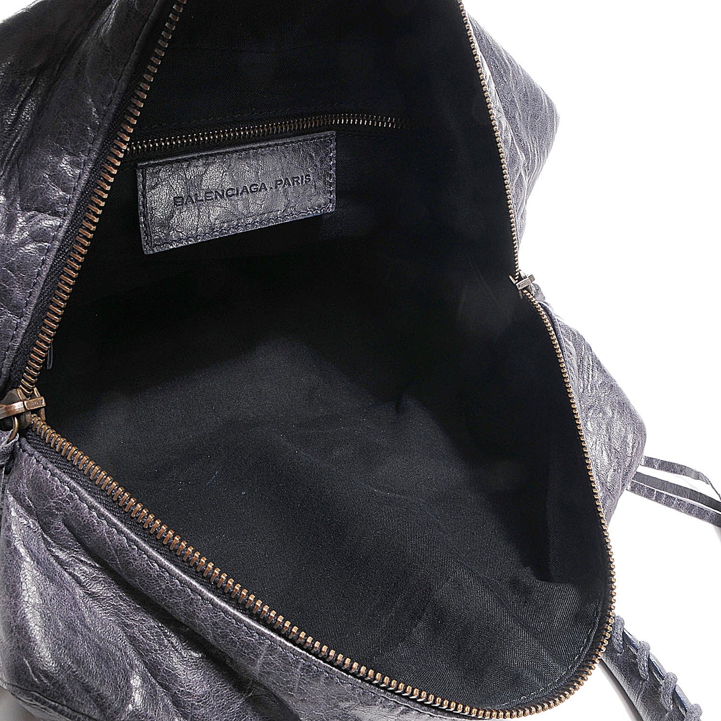 Chevre Classic Hardware Box Bag Ink