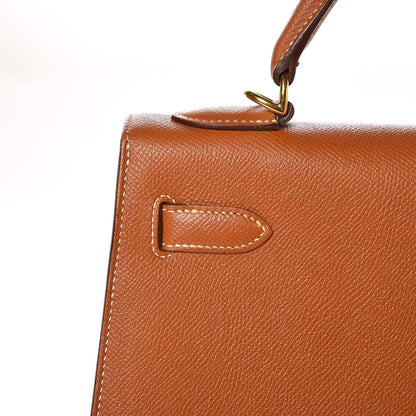 Hermes Epsom Kelly Sellier 32 Gold 28 of 30