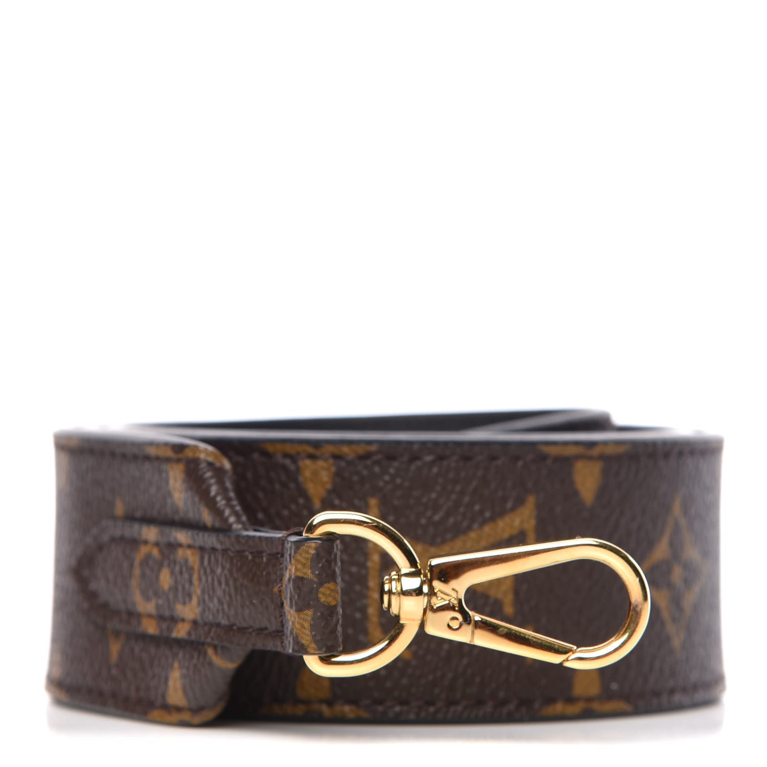 Louis Vuitton Monogram Bandouliere Shoulder Strap Black 1 of 7