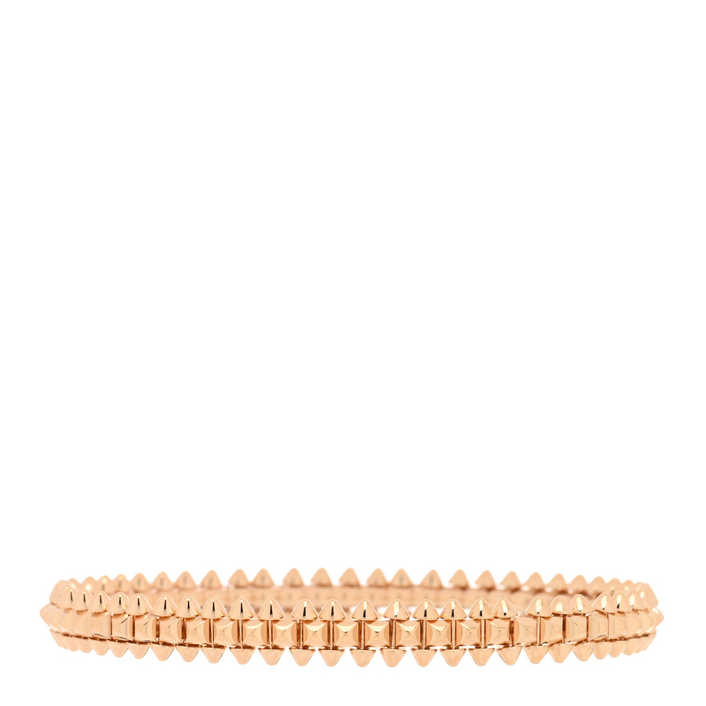 18K Pink Gold Small Clash De Cartier Bracelet 15