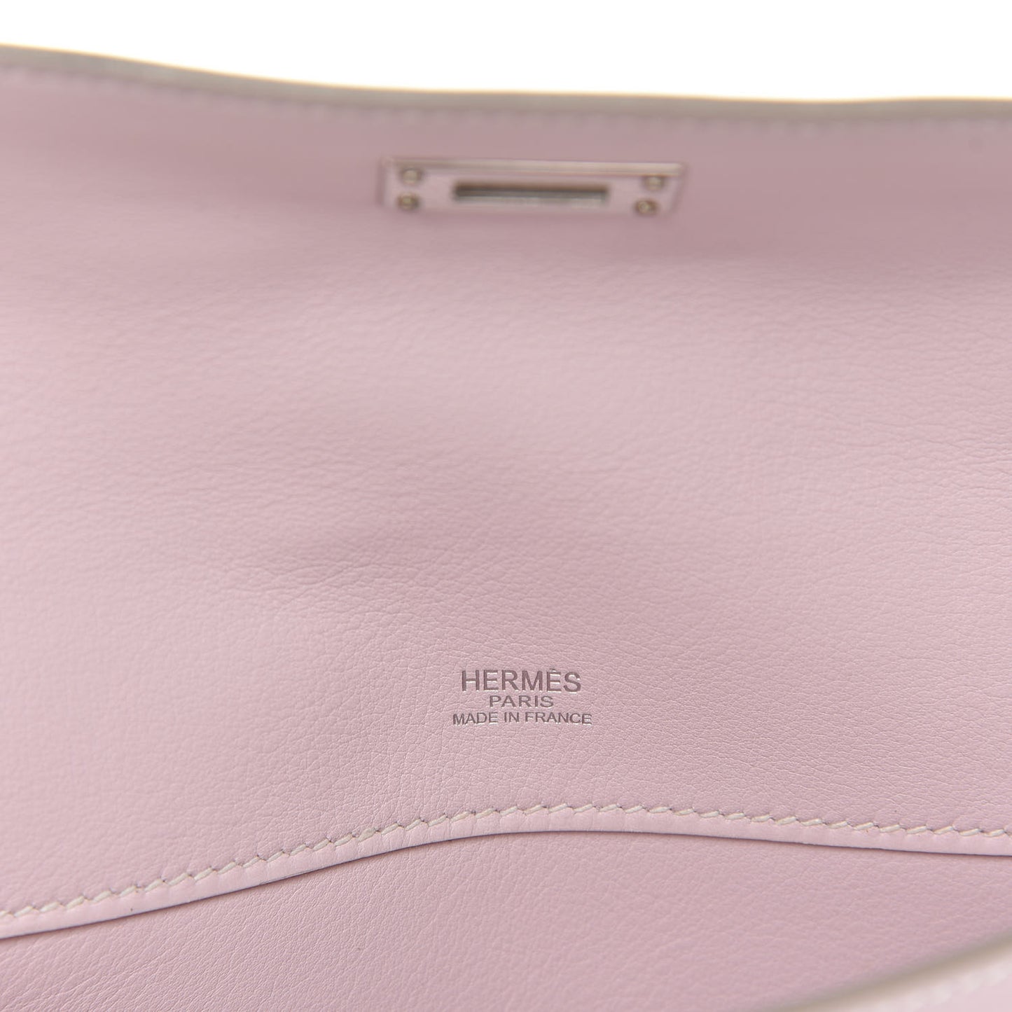 Swift Kelly Cut Clutch Pochette Rose Dragee