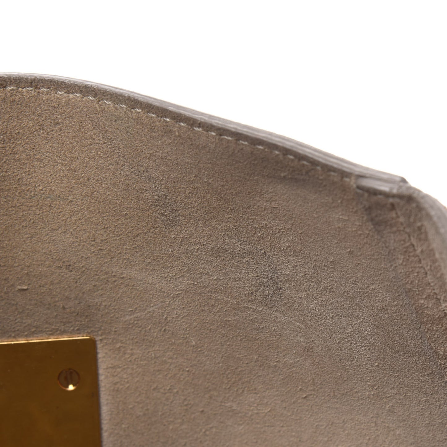 Grained Lambskin Mini Drew Shoulder Bag Biscotti Beige