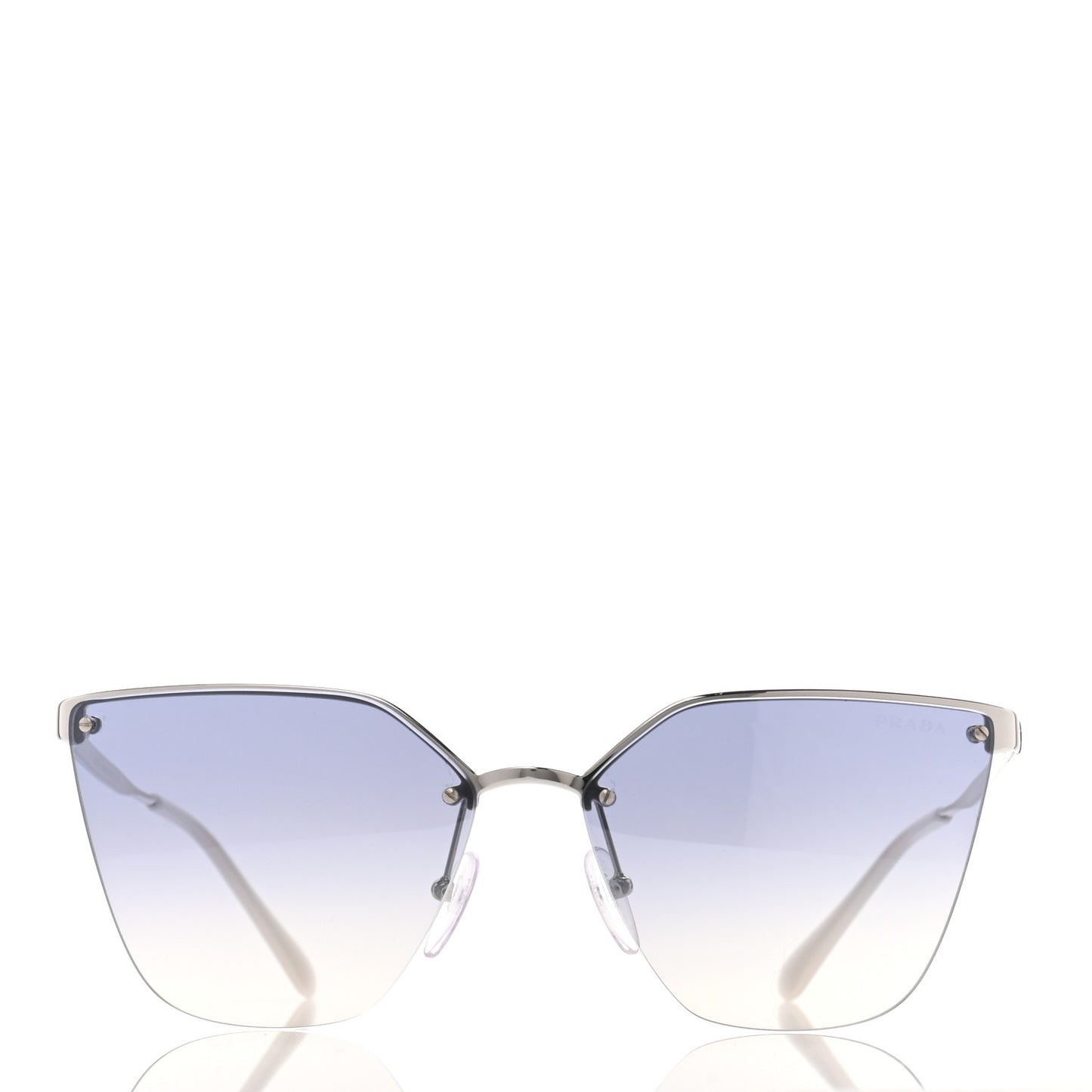 Cat Eye Sunglasses SPR 68T Silver