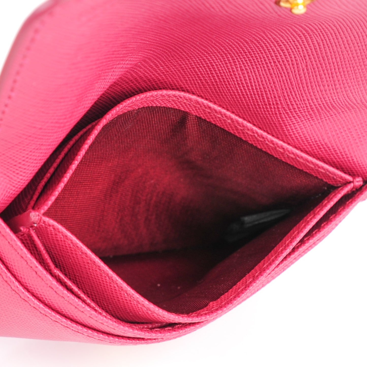 Saffiano Metal Flap Card Holder Ibisco