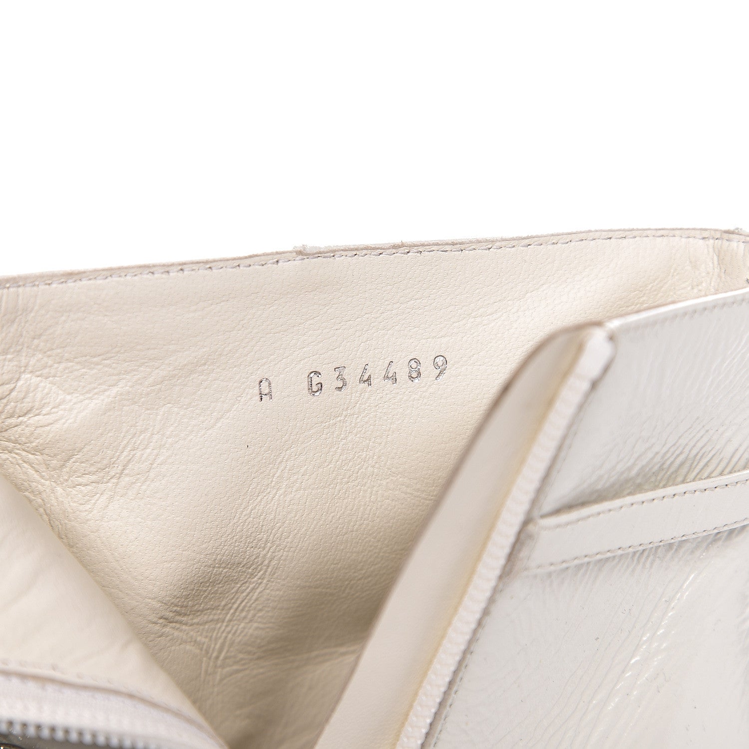 Chanel Crackled Calfskin Chain CC Short Boots 41 Ivory 8 of 9