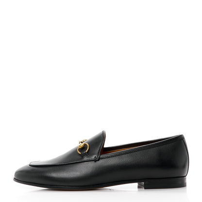Gucci Calfskin Womens Jordaan Loafers 39 Black 1 of 9