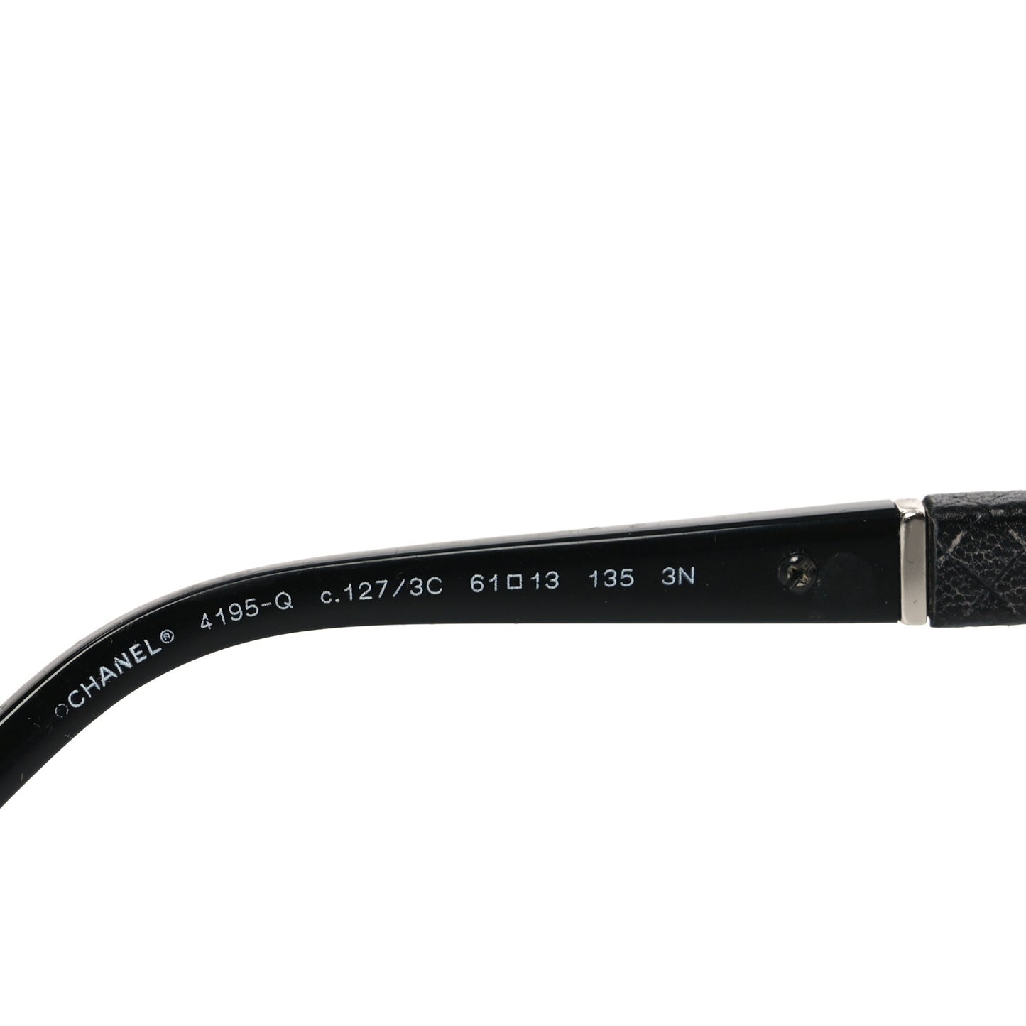 Lambskin Quilted CC 4195-Q Sunglasses Silver