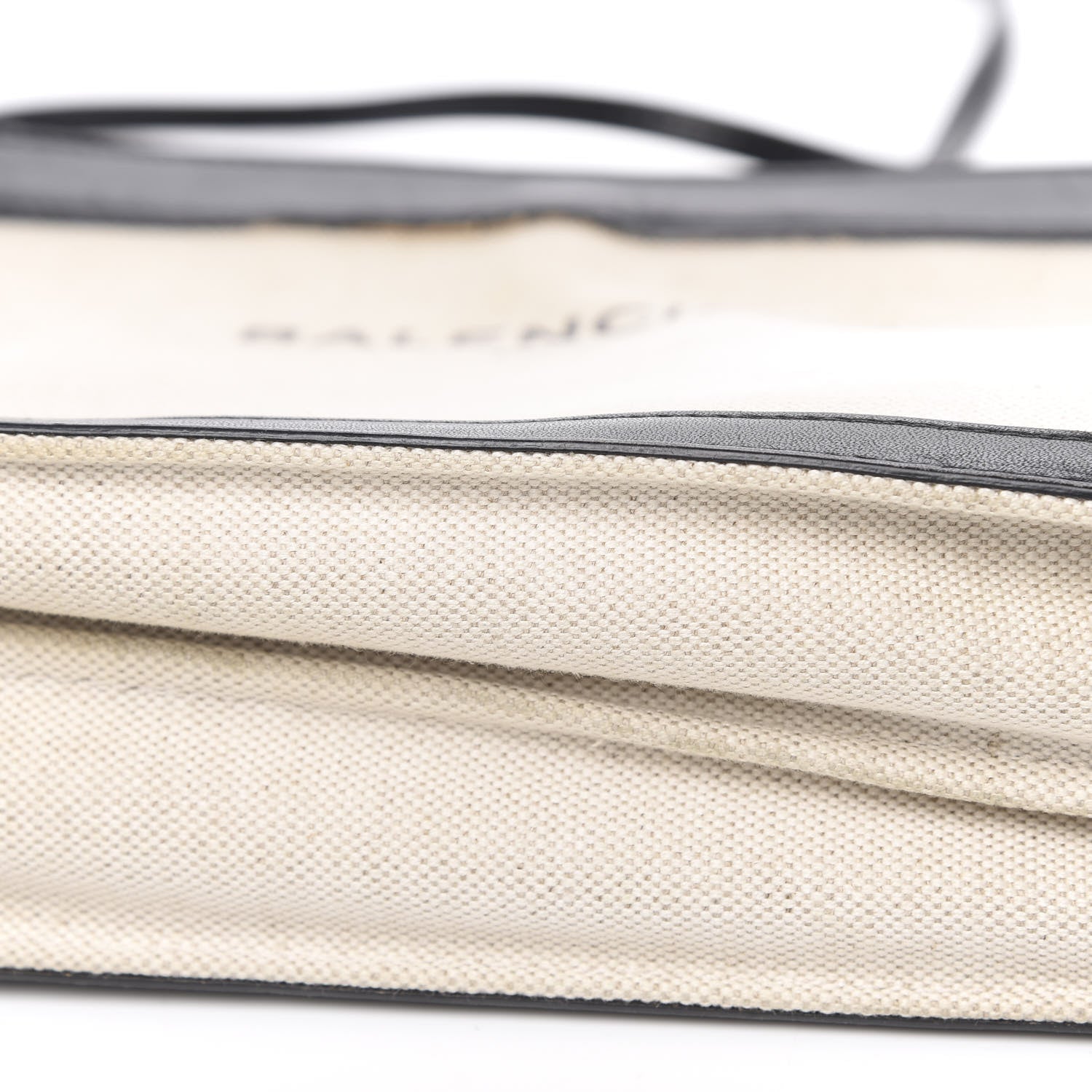 Balenciaga Cotton Canvas Pochette Crossbody Bag Black 11 of 18