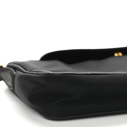 Prada Tessuto Nylon Saffiano Crossbody Bag Black 8 of 9