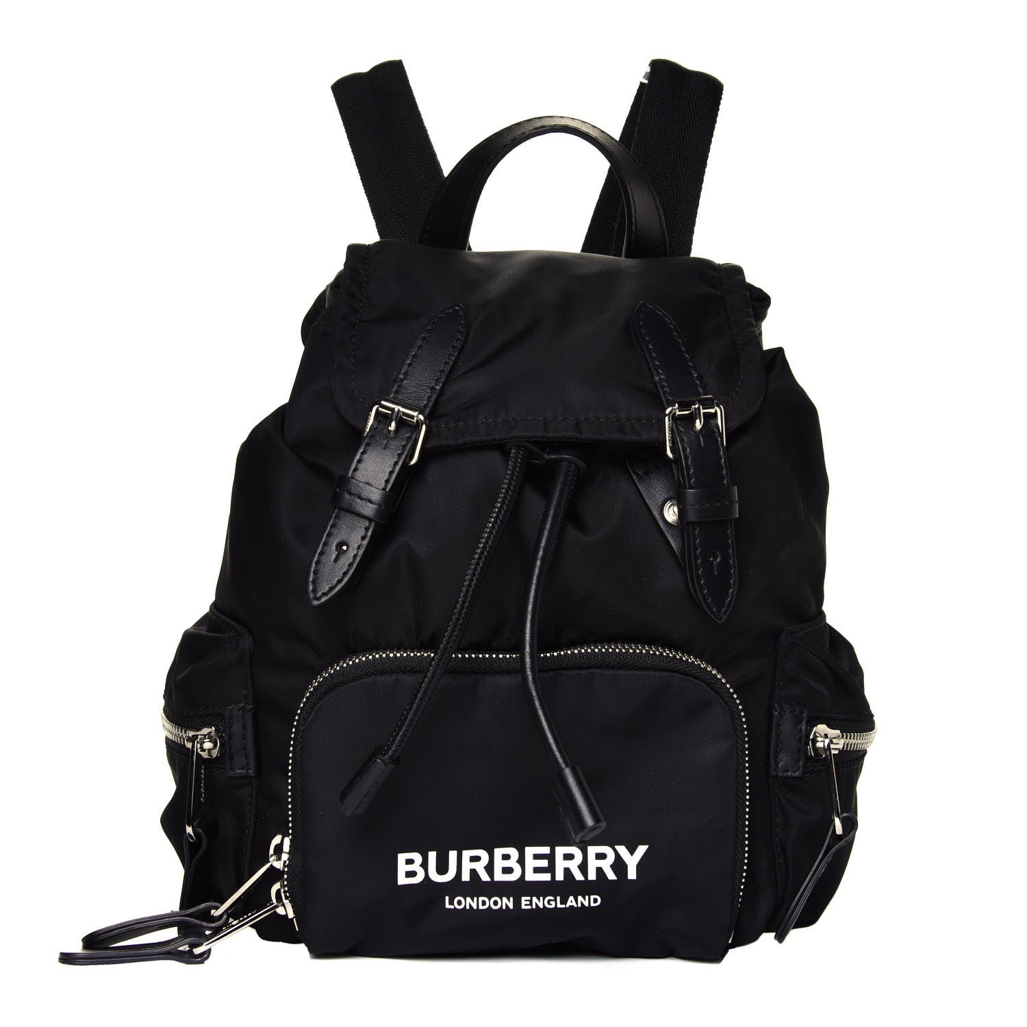 Burberry Nylon Logo Print Small Rucksack Backpack 1 of 4