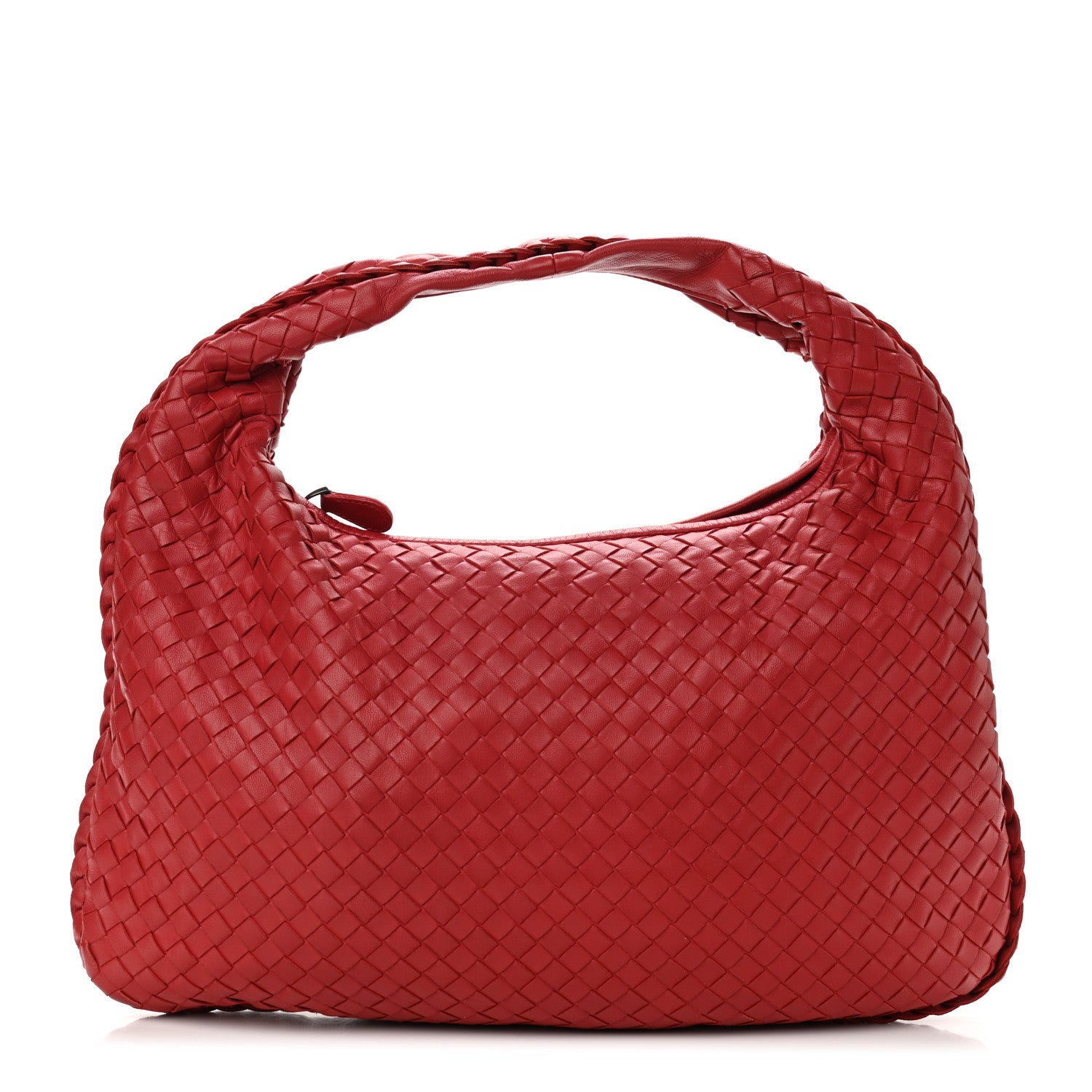 Bottega Veneta Nappa Intrecciato Medium Veneta Hobo Red 1 of 10