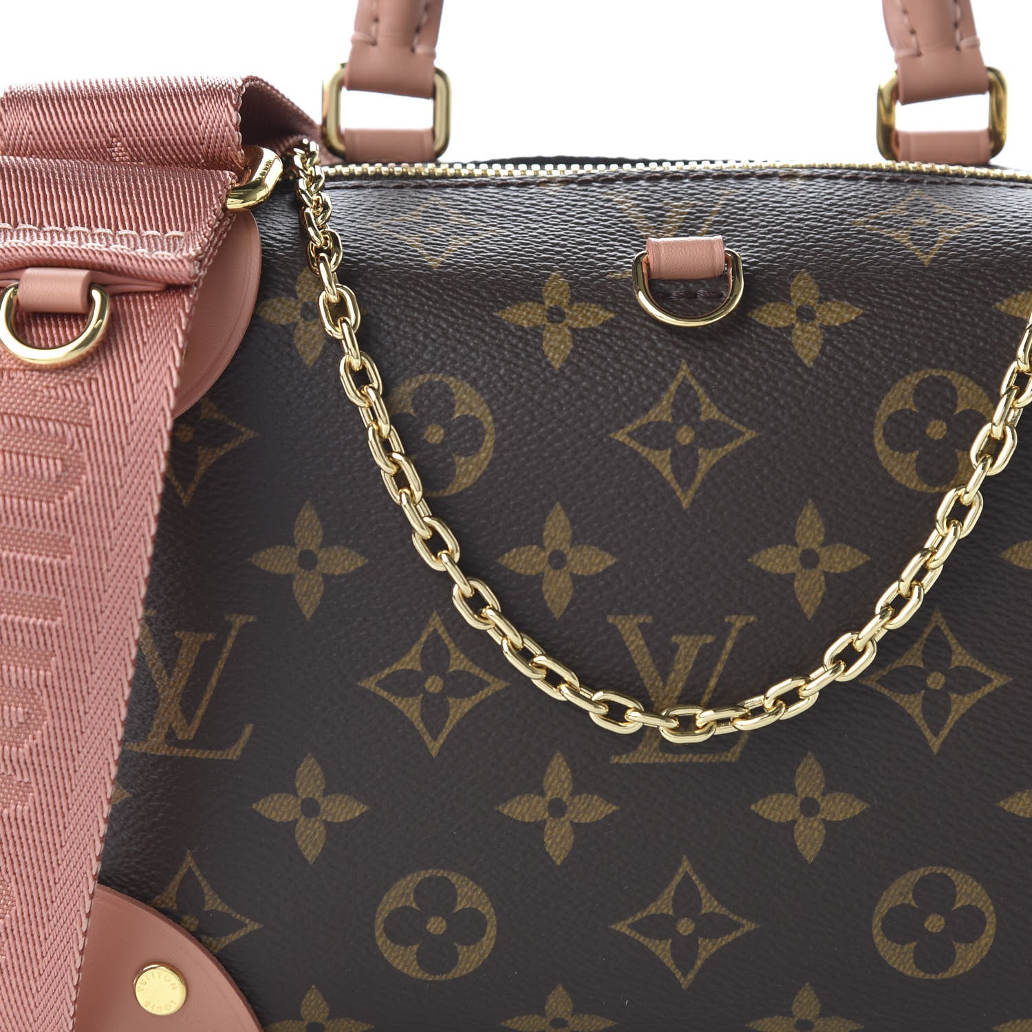 Louis Vuitton Monogram Petite Malle Souple Peach 9 of 9