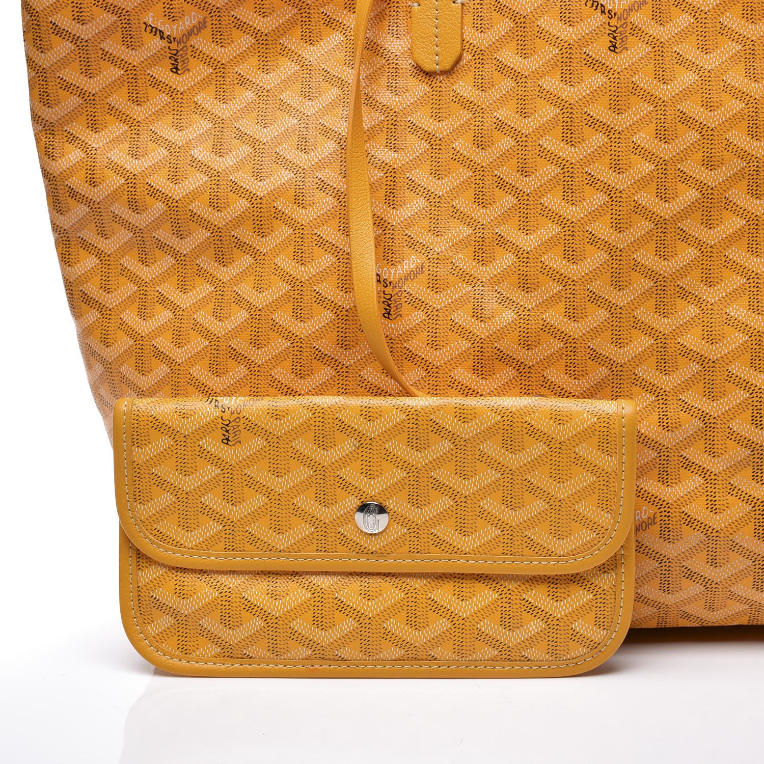 Goyard Goyardine Saint Louis PM Yellow 8 of 10