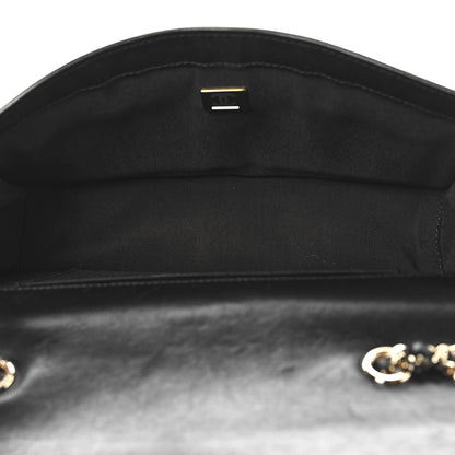 Chanel Lambskin Stitched Quilted Flap Black 5 of 11